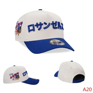 Los Angeles Dodgers MLB 9FORTY Curved Adjustable Hats 131331