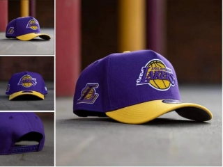 Los Angeles Lakers NBA 9FORTY Curved Adjustable Hats 131341