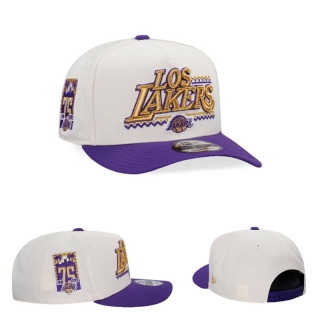 Los Angeles Lakers NBA 9FORTY Curved Adjustable Hats 131346