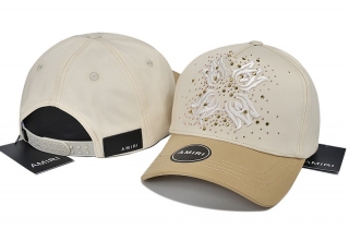 AMIRI Pure Cotton High Quality Curved Mesh Adjustable Hats 131532