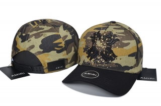 AMIRI Pure Cotton High Quality Curved Mesh Adjustable Hats 131534