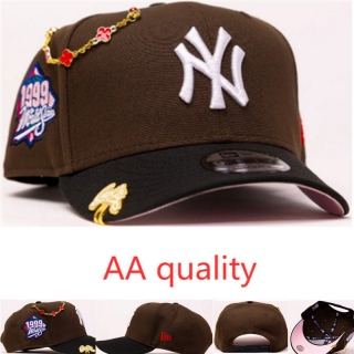 New York Yankees MLB 9FORTY Curved Adjustable Hats 131738
