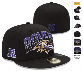 New Era Baltimore Ravens NFL Draft 59FIFTY Caps 00032