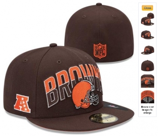 New Era Cleveland Browns NFL Draft 59FIFTY Caps 00037