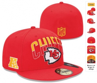 New Era Kansas City Chiefs NFL Draft 59FIFTY Caps 00045