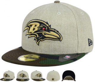 New Era Baltimore Ravens NFL Oatwood 59FIFTY Caps 00081