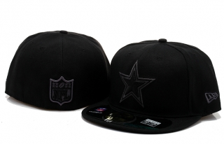 New Era Dallas Cowboys NFL Black Gray Basic 59FIFTY Caps 00098