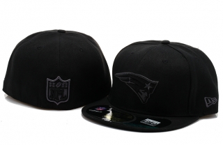 New Era New England Patriots NFL Black Gray Basic 59FIFTY Caps 00163