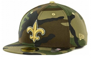 New Era New Orleans Saints NFL Camo Pop 59FIFTY Caps 00171