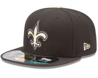New Era New Orleans Saints NFL Official On Field 59FIFTY Caps 00172