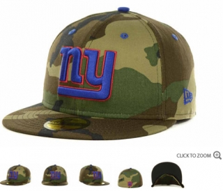 New Era New York Giants NFL Camo Pop 59FIFTY Caps 00176