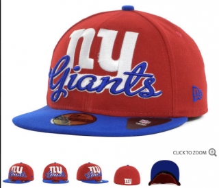 New Era New York Giants NFL Script Down 59FIFTY Caps 00178