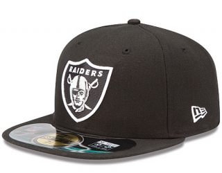 New Era Oakland Raiders NFL Official On Field 59FIFTY Caps 00188