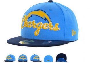 New Era San Diego Chargers NFL Script Down 59FIFTY Caps 00218