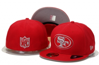 New Era San Francisco 49ers NFL Pop Gray Basic 59FIFTY Caps 00229