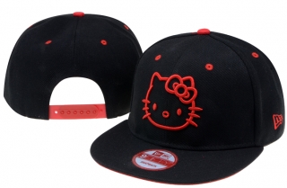 Hello Kitty Snapback Hats Flat Brim 00684