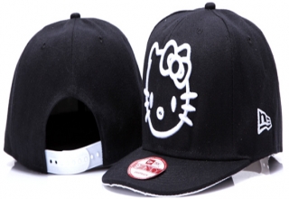 Hello Kitty Snapback Hats Flat Brim 00685