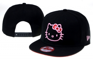 Hello Kitty Snapback Hats Flat Brim 00690