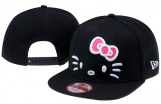 Hello Kitty Snapback Hats Flat Brim 00691