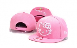 Hello Kitty Snapback Hats Flat Brim 00692