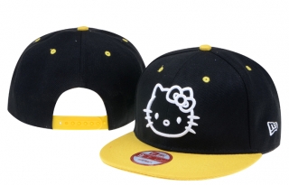 Hello Kitty Snapback Hats Flat Brim 00693