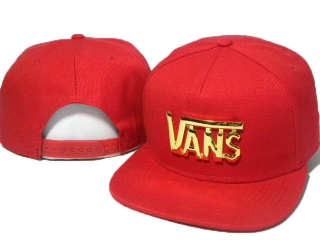 VANS Snapback Hats Flat Brim 02181