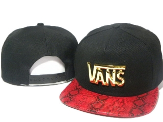 VANS Snapback Hats Flat Brim 02184