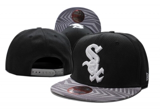 Chicago White Sox MLB Snapback Hats Flat Brim 10021