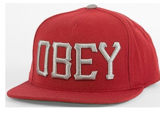 OBEY Snapback Hats Flat Brim 10416