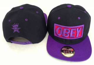 OBEY Snapback Hats Flat Brim 10419