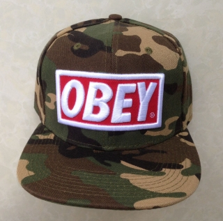 OBEY Snapback Hats Flat Brim 10422