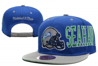 Seattle Seahawks NFL Snapback Hats Flat Brim 11361