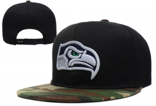 Seattle Seahawks NFL Snapback Hats Flat Brim 11367