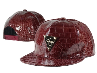 Hater Leather Snapback  Hats 12315