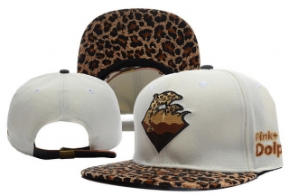 Pink Dolphin Leopard Strapback Hats 25400