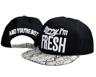 Sorry I'm Fresh Snapback Hats 25418