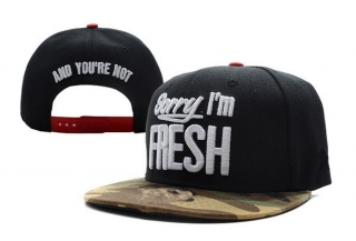 Sorry I'm Fresh Snapback Hats 25420