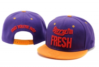 Sorry I'm Fresh Snapback Hats 25424