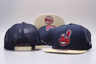 MLB Cleveland Indians Mesh Snapback Hats 31239