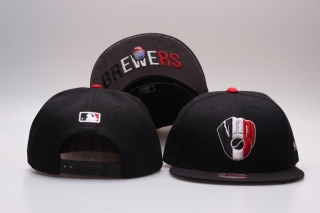 MLB Milwaukee Brewers Snapback Hats 31260