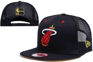 NBA Miami Heat Mesh Snapback Hats 31367
