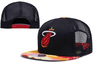 NBA Miami Heat Mesh Snapback Hats 31366
