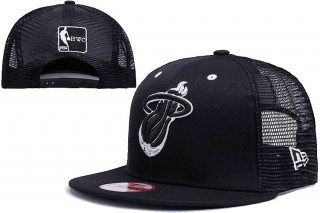 NBA Miami Heat Mesh Snapback Hats 31368