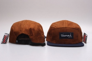 DIAMOND 5 Panel Snapback Hats 31580