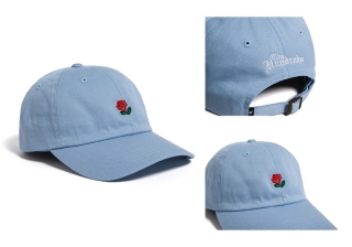 The Hundreds Rose Dad Curved Snapback Hats 32980