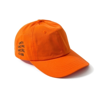 Anti Social Club Curved Snapback Hats 33025