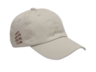 Anti Social Club Curved Snapback Hats 33026