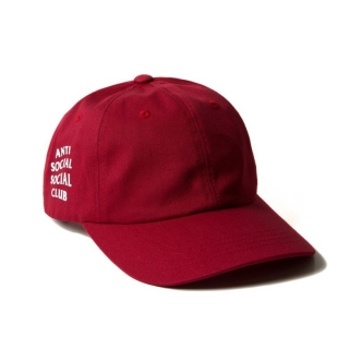 Anti Social Club Curved Snapback Hats 33027