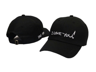 I Love You Curved Snapback Hats 33040