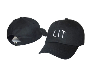 LIT Curved Snapback Hats 33042